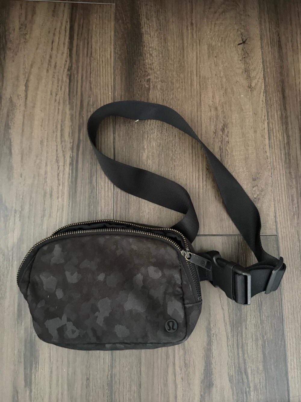 lululemon athletica Black Camo Waist Pack
